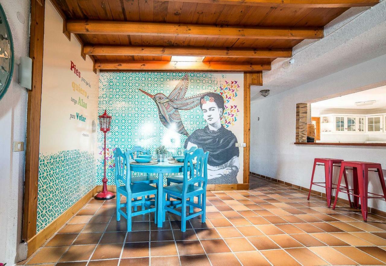 Frida Kahlo House Con Piscina Y Vistas Al Mar By Lightbooking Telde Extérieur photo